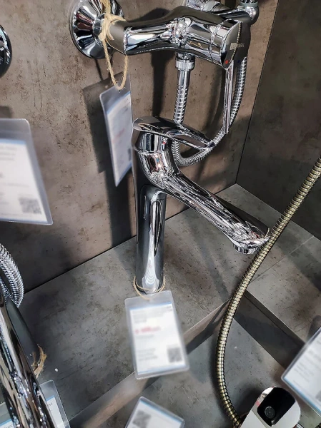 Смеситель для раковины Lemark Linara универсальный, высокие, недорогие, округлая форма - фото 5