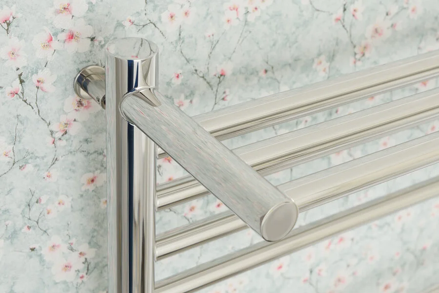 Полотенцесушитель электрический Сунержа Богема 3.0 50х120 см правый, без покрытия, из нержавеющей стали, с полкой, неповоротные, с терморегулятором  - фото 6