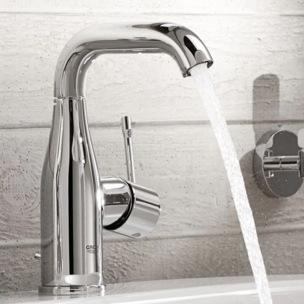 Смеситель для раковины однорычажный Grohe Essence + 23463001 - фото 4
