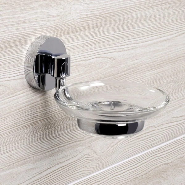 Мыльница WasserKRAFT Rhein хром - фото 4