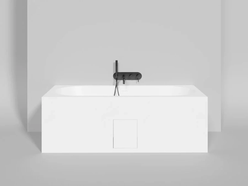 Ванна из искусственного камня Salini Ornella Axis KIt 103513 170х75 см встраиваемая, приставные, встраиваемые - фото 7