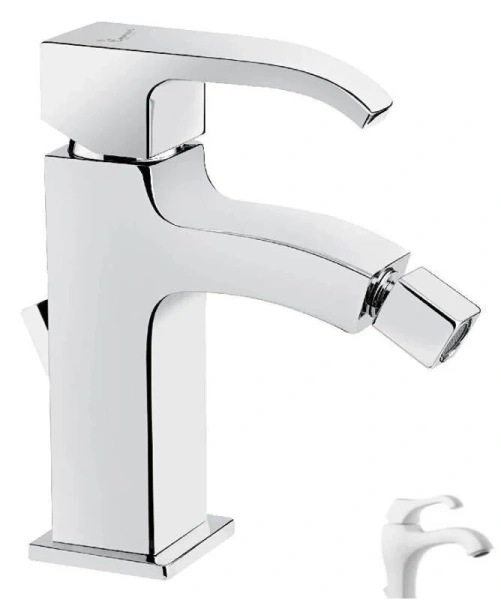 Смеситель для биде белый матовый Emmevi Niagara - фото 2