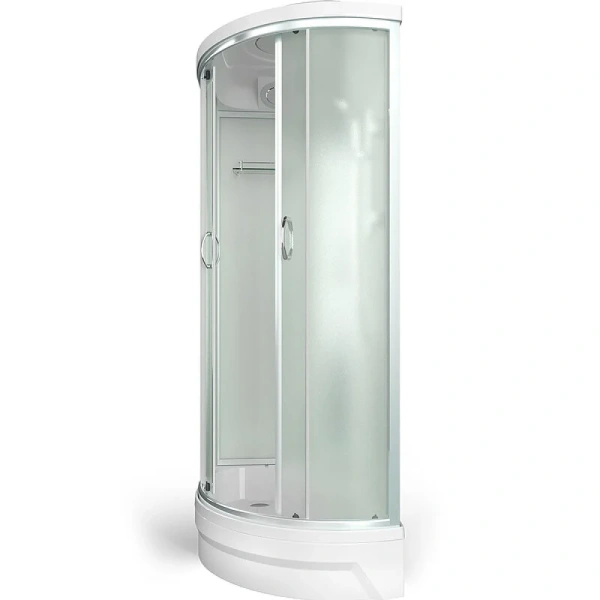 Душевая кабина Erlit Comfort 120х80 см правосторонняя, угловые, недорогие, для дачи, без гидромассажа, c тропическим душем, с вентиляцией, с крышей - фото 5