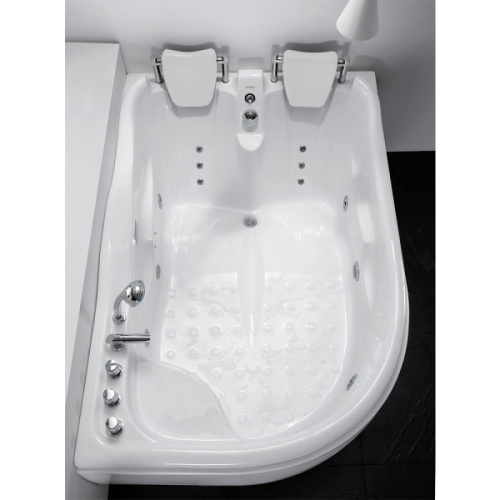 Акриловая ванна правосторонняя пристенная Gemy G9083 B R, асимметричные - фото 4