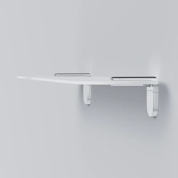 Полочка для ванной AM.PM X-Joy 50 см стеклянная, настенные - фото 5