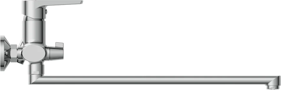 Смеситель для ванны Cersanit Moduo хром - фото 3