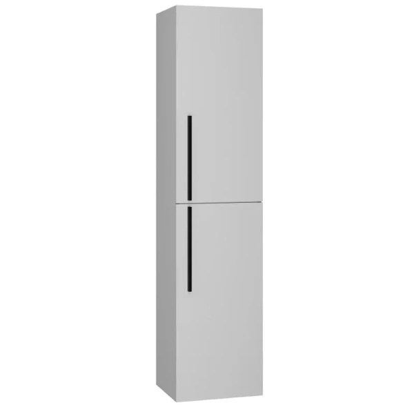 Шкаф-пенал подвесной Misty Ненси 35 см серый, подвесные - фото 5