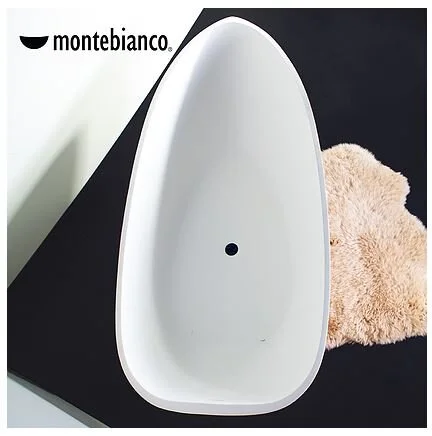 Ванна из литьевого мрамора Montebianco Canotto Due 190 х 90 см, 33050, 190 см - фото 9