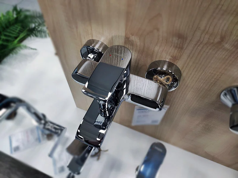 Смеситель для ванны Hansgrohe Metris однорычажный, однорычажные, двухрычажные - фото 6