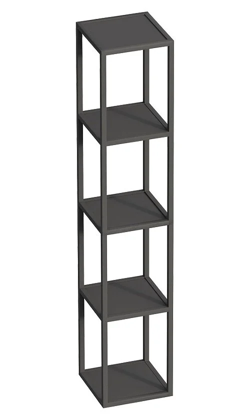 Полка для ванны Cezares CADRO-30/30/160-4C-SO-MET-ST металлическая