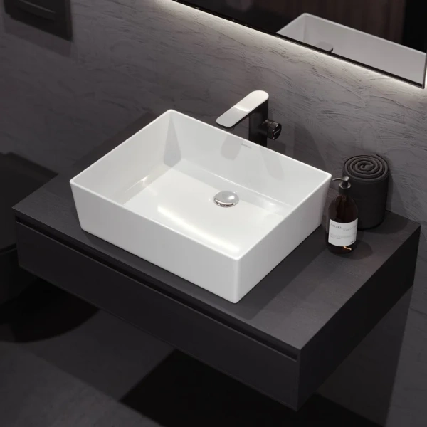 Раковина BERGES Ego 50 см белая - фото 3