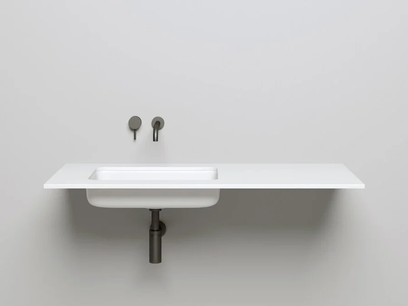 Раковина Salini Marea 09 55 см в цвете по RAL, черные, другие - фото 4