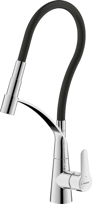 Смеситель для кухни Bravat с гибким изливом - фото 1