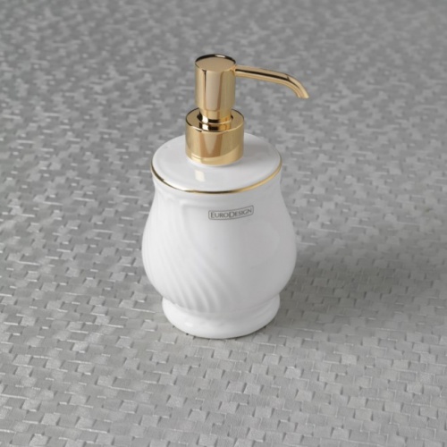 Дозатор жидкого мыла настольный Eurodesign Queen QU-APD - фото 1