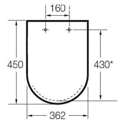 Унитаз напольный Roca Meridian 347247000 приставной, под скрытый бачок - фото 4