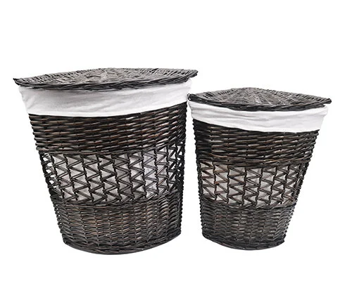 Корзина для белья WasserKRAFT Salm плетеная - фото 3