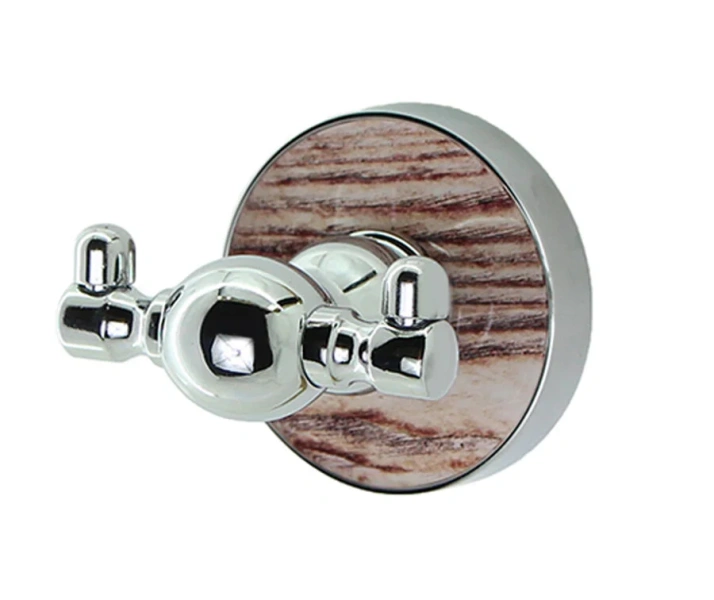 Крючок для ванной WasserKRAFT Regen двойной - фото 1