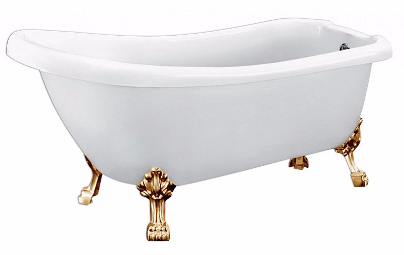 Ванна акриловая BelBagno 170х73 см отдельностоящая - фото 3