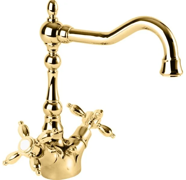 Смеситель для раковины Cezares Nostalgia-LS2 с донным клапаном