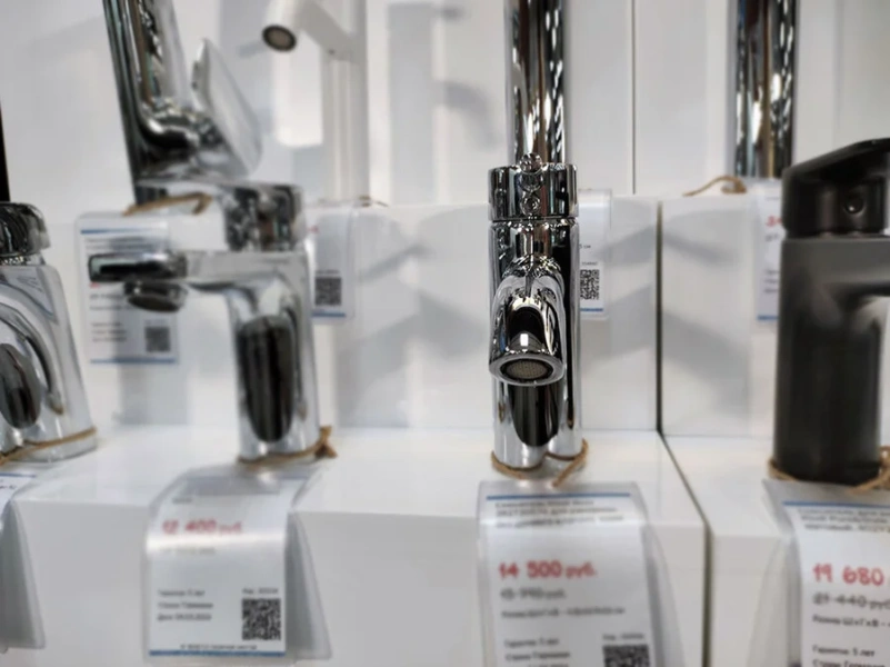 Смеситель для раковины Kludi Bozz хром, современные, hi-tech - фото 3