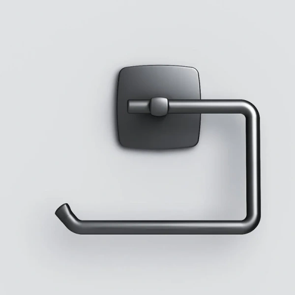 Держатель для туалетной бумаги AM.PM Gem черный матовый, настенные - фото 5