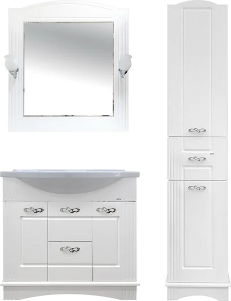 Зеркало с подсветкой Misty Эльбрус 76 см белое - фото 2