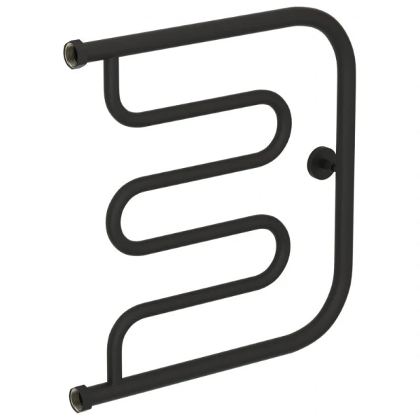 Полотенцесушитель водяной Сунержа Лира+ 50х50 см темный титан муар - фото 1