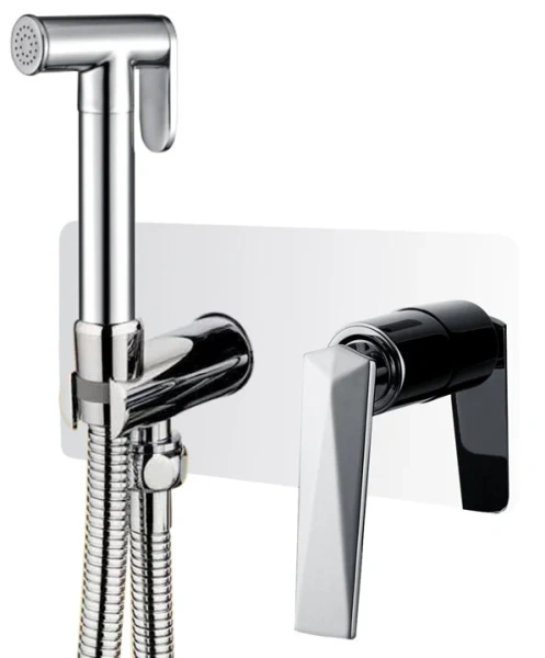 Гигиенический душ со смесителем Boheme Venturo встраиваемый - фото 1