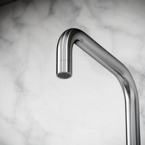 Смеситель для кухни Sancos Stainless нержавеющая сталь, однорычажные, двухрычажные - фото 8
