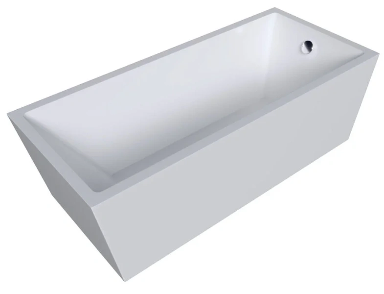 Ванна акриловая Grossman 180x80 см отдельностоящая - фото 3