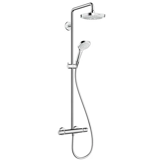 Душевая стойка Hansgrohe Croma Select E белый/хром - фото 1