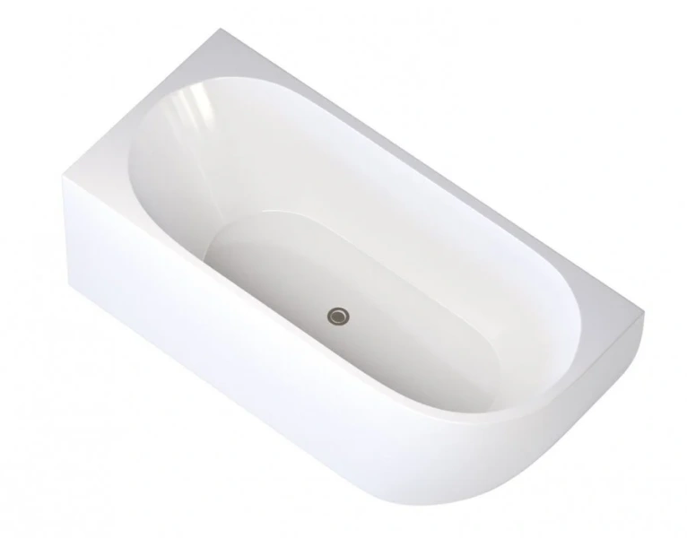 Ванна акриловая Aquanet Family Elegant A 180 x 80 см, белый 260048, без гидромассажа - фото 6
