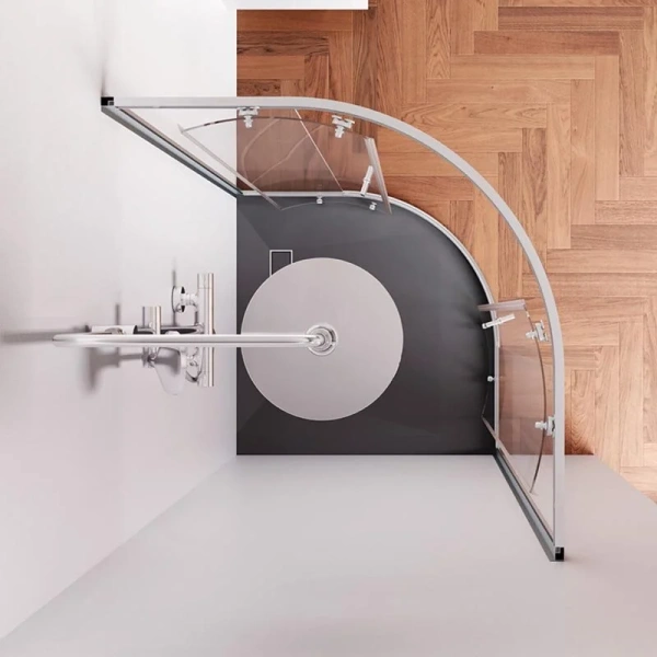 Душевой уголок AM.PM X-Joy W88G-205-090 90x90 см без поддона, 90х90 - фото 5