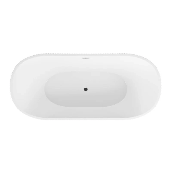 Ванна акриловая Grossman Galaxy, GR-2104, 170 x 75 см, отдельностоящая, белая, овальные - фото 5