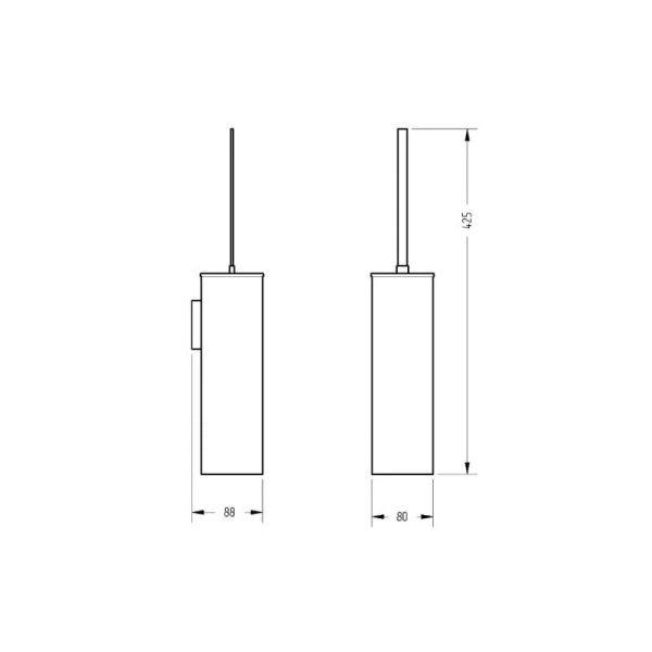 Ершик Migliore Kvant установка на пол - фото 2