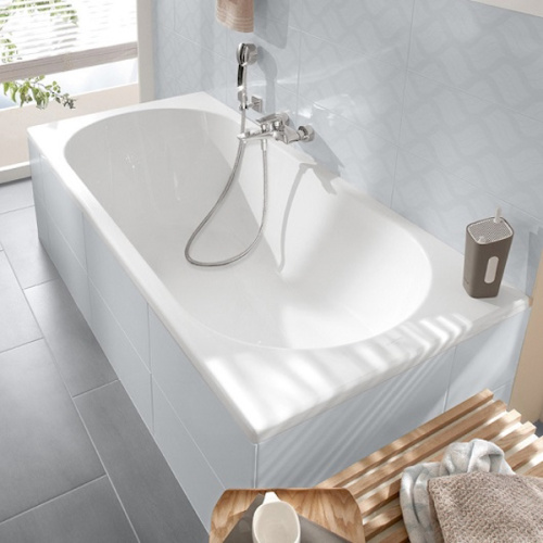Акриловая ванна, Villeroy & Boch O.Novo UBA177CAS2, недорогие, глубокие - фото 3