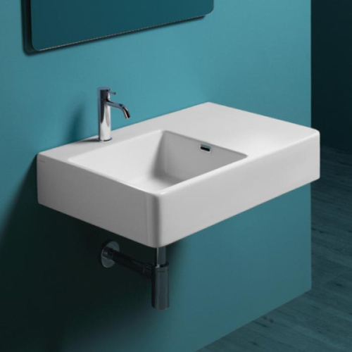 Раковина левая Simas Lavabi d’arredo Quasar QU75S, подвесные - фото 2