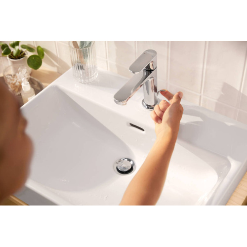 Смеситель для раковины Hansgrohe Rebris с донным клапаном - фото 3