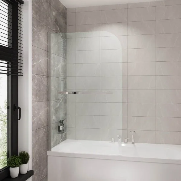 Шторка для ванны Grossman 80х150 см распашная - фото 3