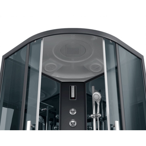 Душевая кабина Erlit Eclipse 90x90 см стекло тонированное - фото 3