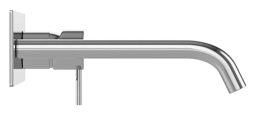 Смеситель для раковины Cezares Leaf хром, скрытого монтажа, встраиваемые в стену - фото 6