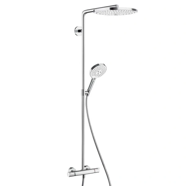 Душевая стойка Hansgrohe Raindance Select белый/хром - фото 1