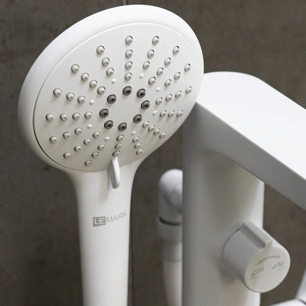 Смеситель для ванны Lemark Bronx белый матовый, однорычажные, двухрычажные - фото 8