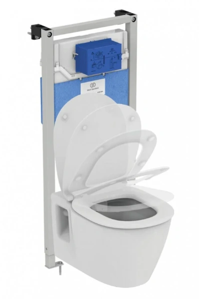 Унитаз с инсталляцией Ideal Standard ProSys Connect с сиденьем микролифт, технология Rimless - фото 1