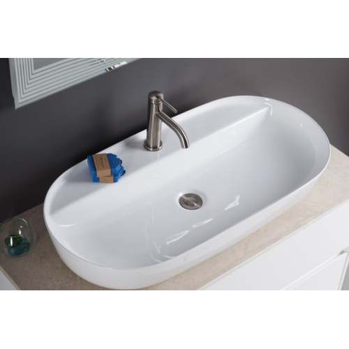 Раковина BelBagno 81 см белая - фото 3