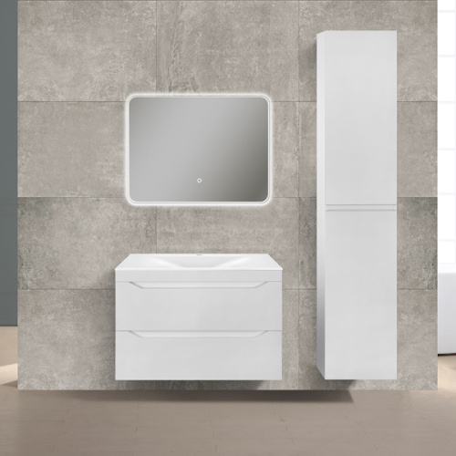 Тумба с раковиной подвесная Vincea Fine VMC-2F800 80,5 см с выдвижными ящиками - фото 2