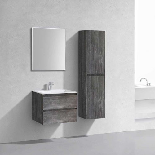 Тумба с раковиной подвесная Vincea Luka VMC-2L600 60 см с двумя выдвижными ящиками - фото 2