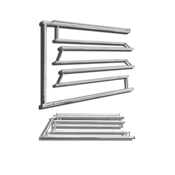 Полотенцесушитель водяной Ника Econ 50x70 см хром, другие - фото 4