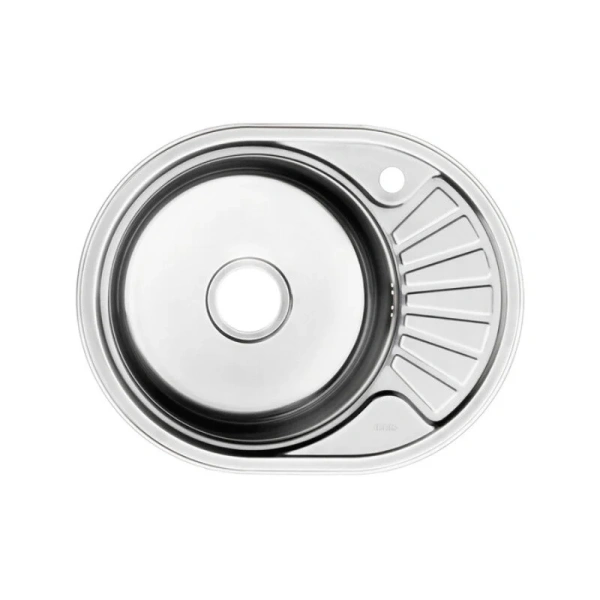 Мойка для кухни IDDIS Suno 60 см чаша слева шелк - фото 1