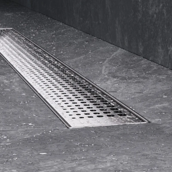 Душевой лоток Am.Pm MasterFlow 70 см хром матовый, с сухим затвором, с мокрым затвором - фото 6